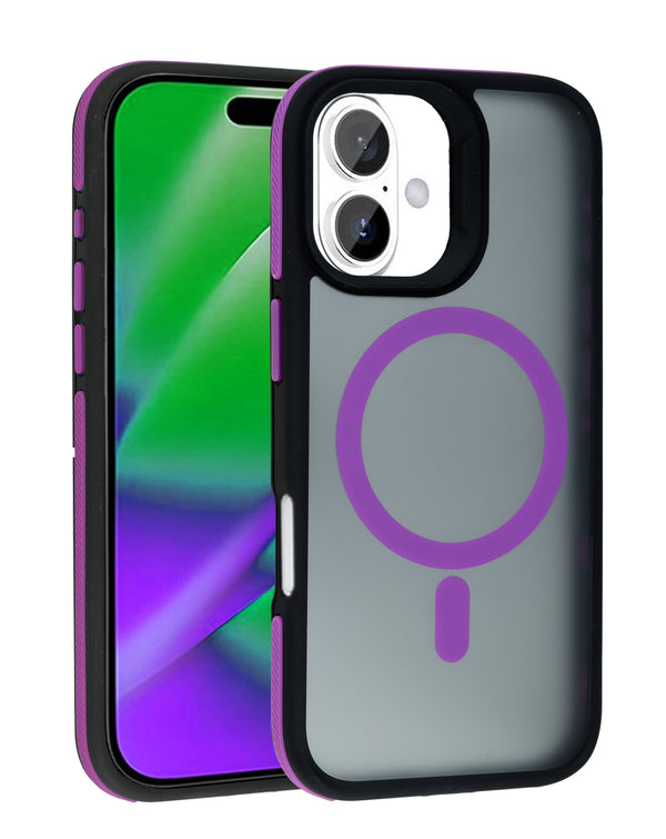 Encuentra la mejor funda bicolor mate magnética para iPhone 17 en Guatemala con SlowBack, ideal para proteger tu dispositivo con estilo y calidad.