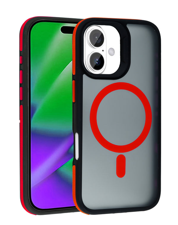 Encuentra el mejor case bicolor mate magnético para iPhone 17 en Guatemala en nuestra tienda de accesorios para iPhone.