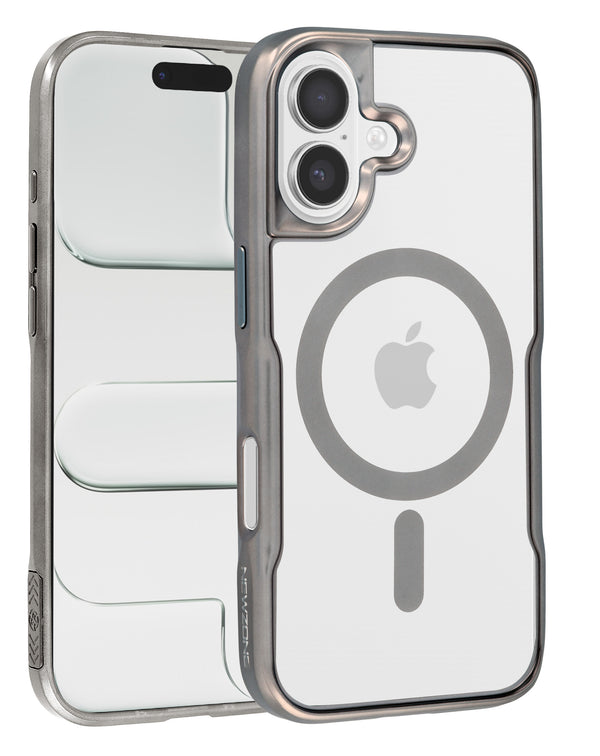 Encuentra la mejor funda magnética titanium para iPhone 17 en Guatemala, en SlowBack, especialistas en reparaciones y accesorios para iPhone.