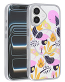 Encuentra la mejor Funda Magsafe de diseño de dos capas con flores para tu iPhone 17 en Guatemala.