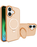 Encuentra la funda de carga inalámbrica con soporte de aro Carbon para iPhone 17 en Guatemala.