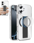 Encuentra la mejor Tapa trasera transparente dura con MagGrip para iPhone 17 en Guatemala en SlowBack, mayorista de accesorios para celulares.