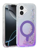 Encuentra la mejor funda protectora con carga inalámbrica y glitter para iPhone 17 en Guatemala.