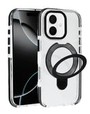 Encuentra el mejor case transparente con soporte de carga inalámbrica para iPhone 17 en Guatemala.