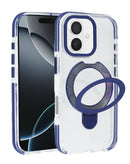 Funda transparente con soporte de carga inalámbrica para iPhone 17 en Guatemala, disponible en SlowBack, mayorista de accesorios para iPhone.