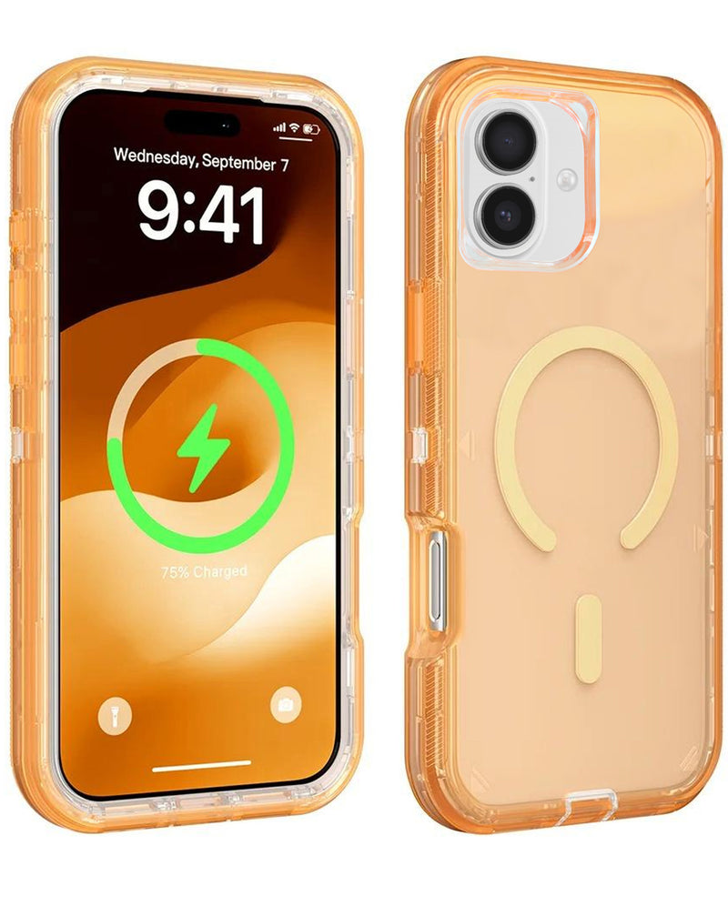 Compra la mejor funda de carga inalámbrica y antigolpes para iPhone 17 en Guatemala con SlowBack.