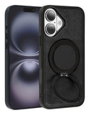 Compra la funda de cuero delgada con carga inalámbrica y soporte para iPhone 17 en Guatemala, ideal para proteger tu dispositivo con estilo.