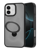 Encuentra el estuche magnético duro con soporte de anillo mate para iPhone 17 en Guatemala, ideal para proteger tu dispositivo con estilo.