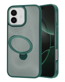 Encuentra la mejor funda de lujo mate magnética con soporte para anillo para tu iPhone 17 en Guatemala.