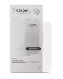 Cristal Templado Casper Pro para iPhone 16 Pro Max (Paquete de 10) (Transparente)