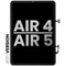 Pantalla con digitalizador iPad Air 4 (2020)/ iPad Air 5 (2022) (Versión WiFi) (OEM Pull: Grado A) (Todos los colores)