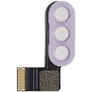 Cable flex de teclado púrpura premium para iPad Air 13" (2024/2025) M2, repuesto para reparación Apple.