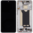 Pantalla refurbished plateada con marco para Xiaomi Poco F7 Pro / Redmi K80, display LCD de repuesto.