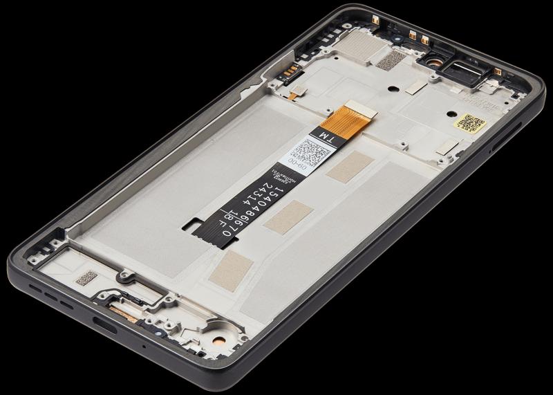 Reparación de pantalla con marco para Motorola Moto G75 5G en Guatemala.