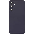 Tapa trasera azul marino para Samsung Galaxy A35 5G (A356) con lente de cámara, repuesto de cristal.