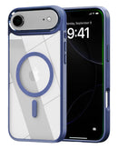 Encuentra estuches magnéticos transparentes azules para iPhone Air en Guatemala en SlowBack, mayorista de accesorios con envío rápido.