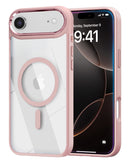 Encuentra la funda magnética transparente brillante PINK para iPhone Air en Guatemala con SlowBack, mayorista de accesorios Apple.