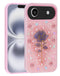 Protege tu iPhone Air con estilo con la funda de cristal Diamond Rose PINK en Guatemala.
