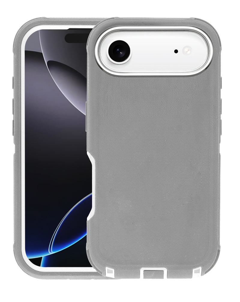 Encuentra la funda de alta resistencia gris para iPhone Air en Guatemala, ideal para proteger tu dispositivo y evitar reparaciones costosas.