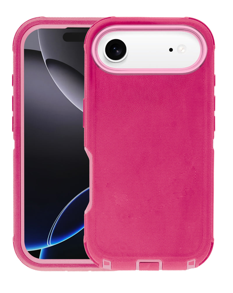Encuentra la mejor funda heavy duty color rosa para iPhone Air en Guatemala con SlowBack.