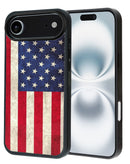 Encuentra la mejor carcasa de aluminio impresa con la bandera de Estados Unidos para iPhone Air en Guatemala.