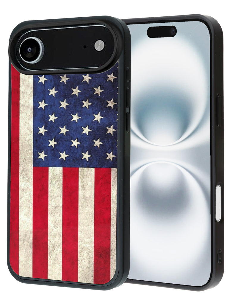 Encuentra la mejor carcasa de aluminio impresa con la bandera de Estados Unidos para iPhone Air en Guatemala.