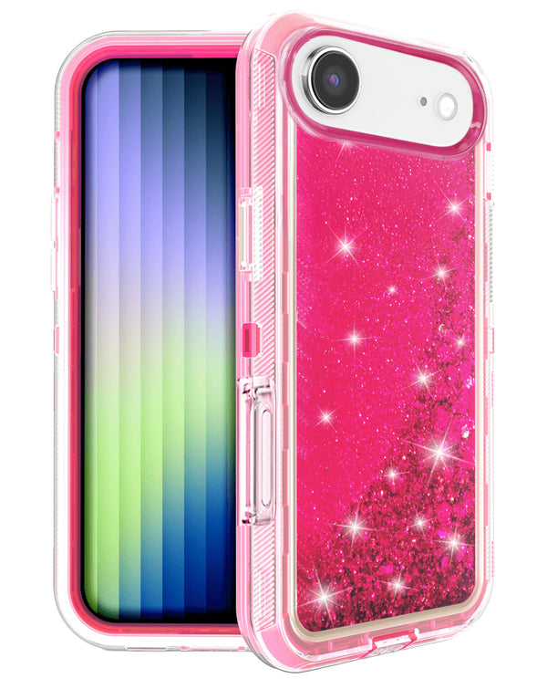 Encuentra la mejor funda protectora glitter liquid bumper para iPhone Air en Guatemala.