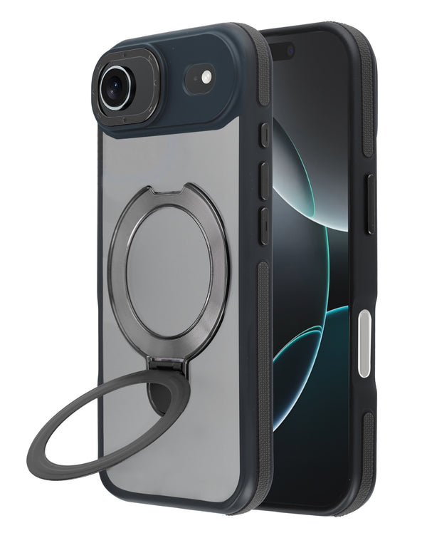 Encuentra la mejor funda mate transparente con carga inalámbrica y soporte para iPhone 17 Air en Guatemala.