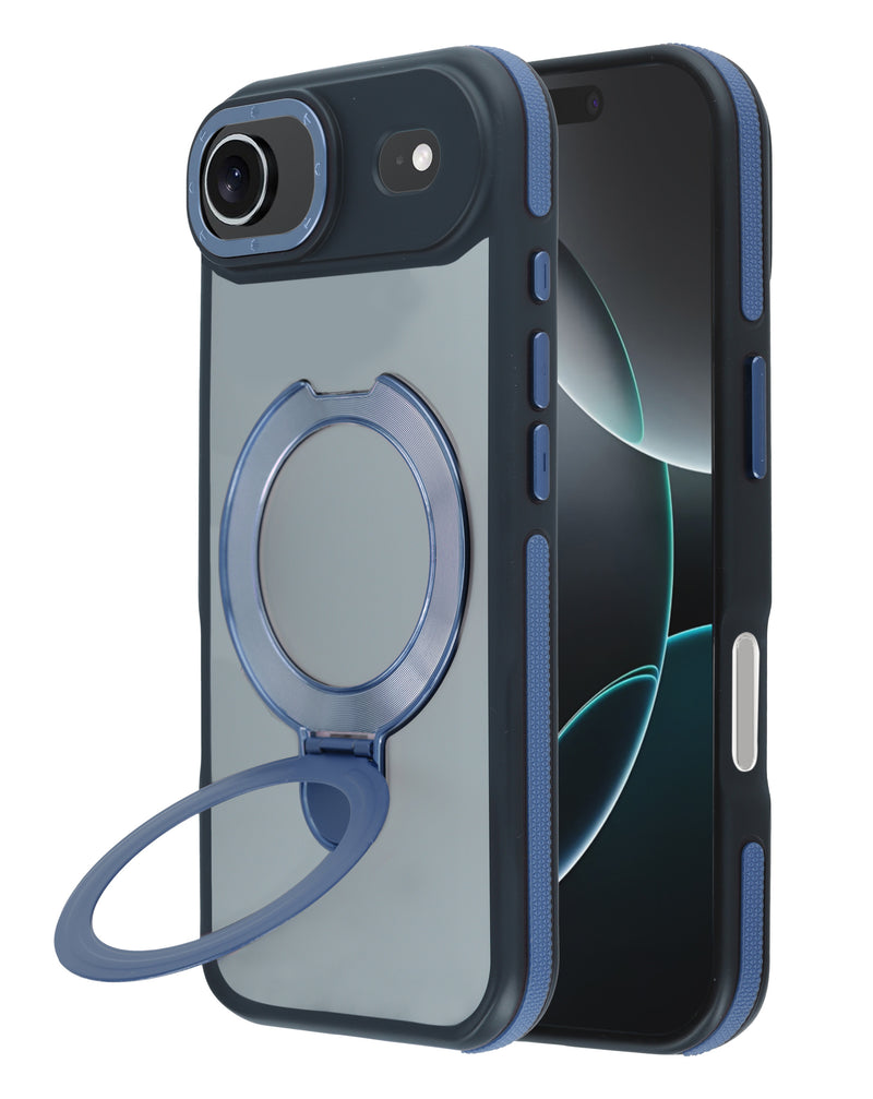 Encuentra la mejor funda transparente mate con soporte de carga inalámbrica para iPhone Air en Guatemala en SlowBack, mayorista de accesorios para iPhone.