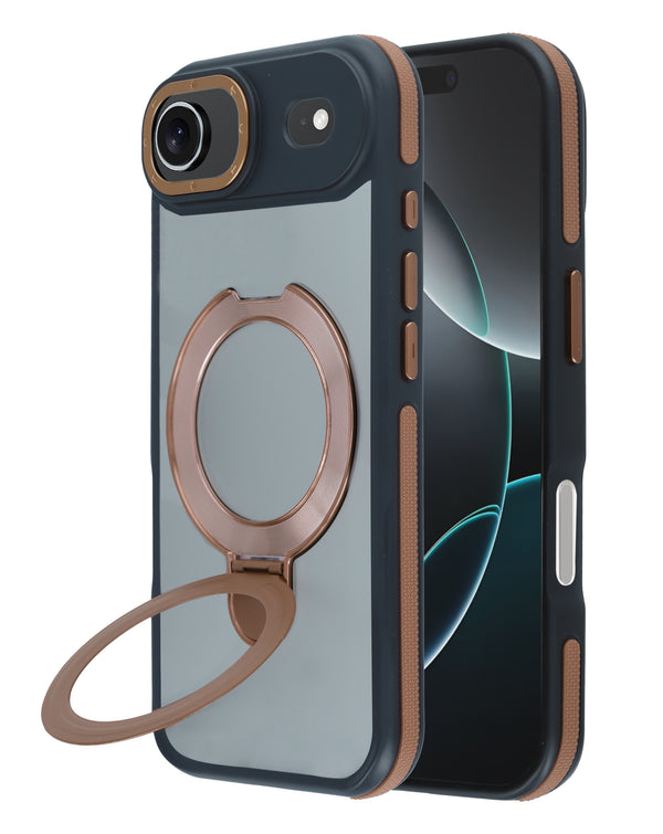 Encuentra la mejor funda transparente con carga inalámbrica y soporte para iPhone 17 Air en Guatemala con SlowBack.