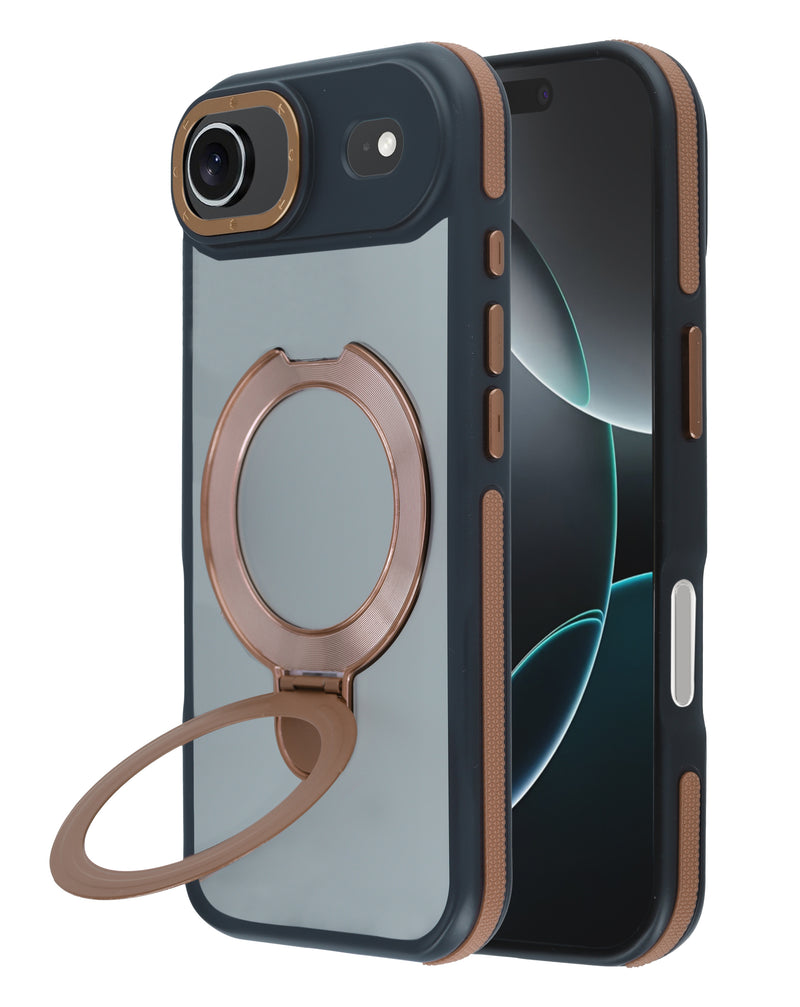 Encuentra la mejor funda transparente con carga inalámbrica y soporte para iPhone 17 Air en Guatemala con SlowBack.