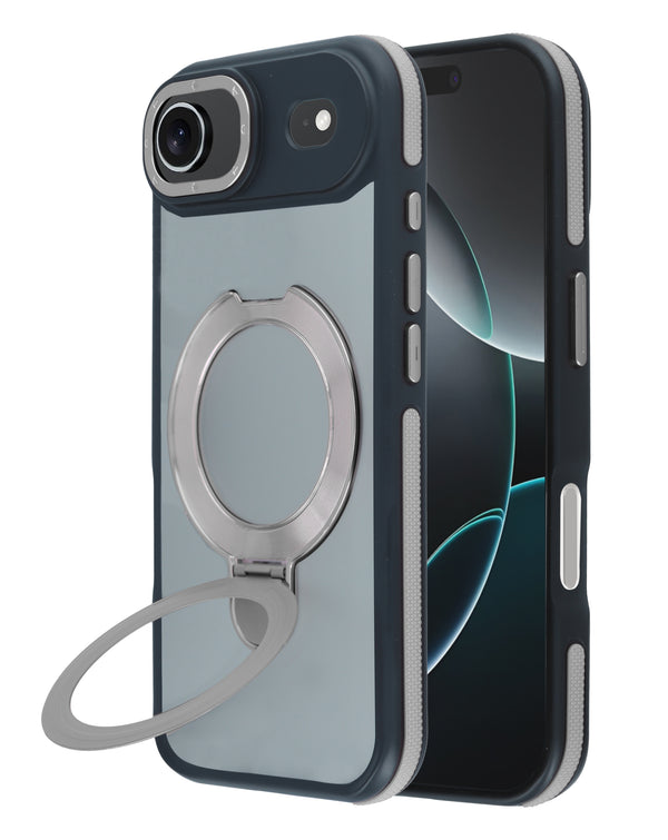 Encuentra la mejor funda mate transparente con carga inalámbrica y soporte para iPhone 17 Air en Guatemala.