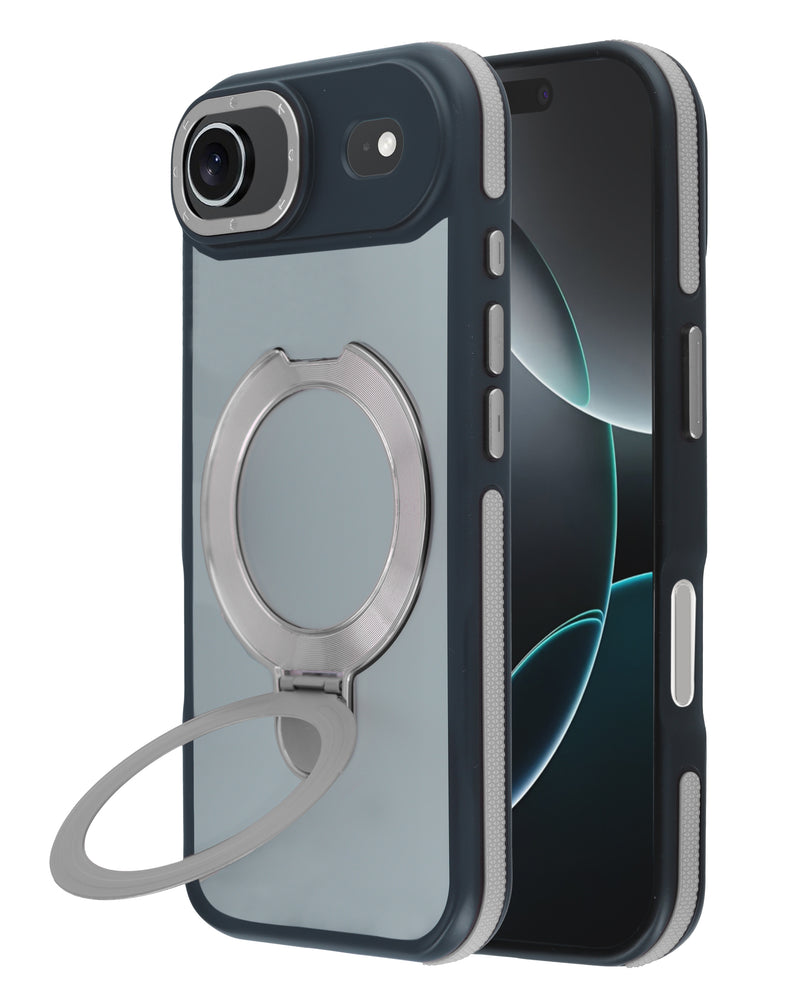 Encuentra la mejor funda mate transparente con carga inalámbrica y soporte para iPhone 17 Air en Guatemala.