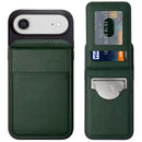 Funda de cuero con soporte