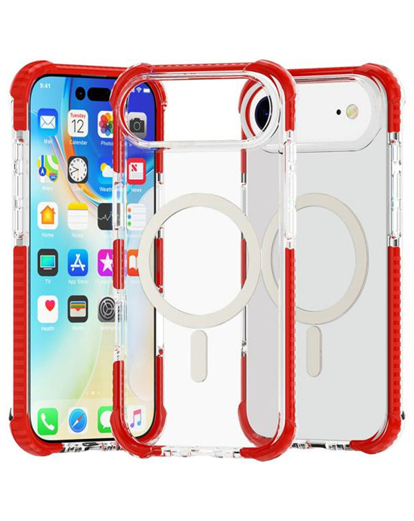 Encuentra la mejor funda TPU Mesh Sport con carga wireless para iPhone 17A en Guatemala.