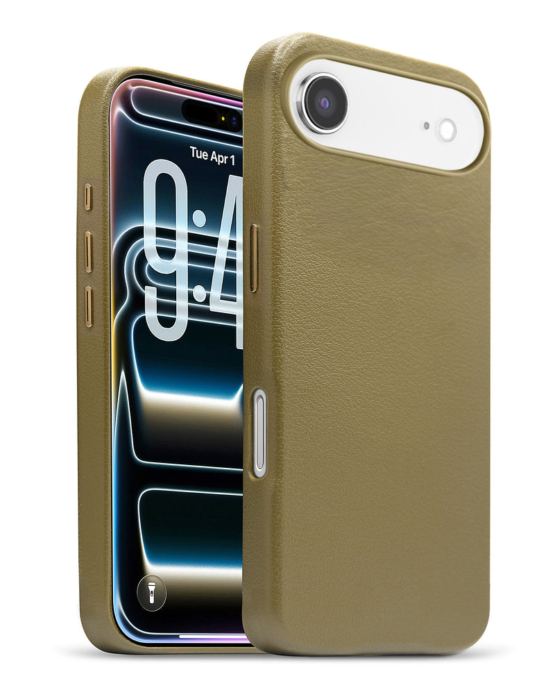 Funda de cuero con cargador wireless iPhone Air