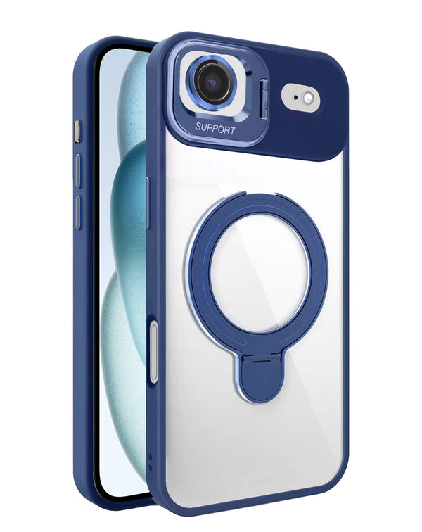Compra tu case magnético transparente para iPhone Air en Guatemala con 2 soportes y lente de cámara incluida en SlowBack, los especialistas en accesorios para dispositivos móviles.