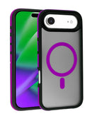 Encuentra en Guatemala estuches bicolor mate magnéticos para iPhone Air con translucidez de la marca SlowBack.