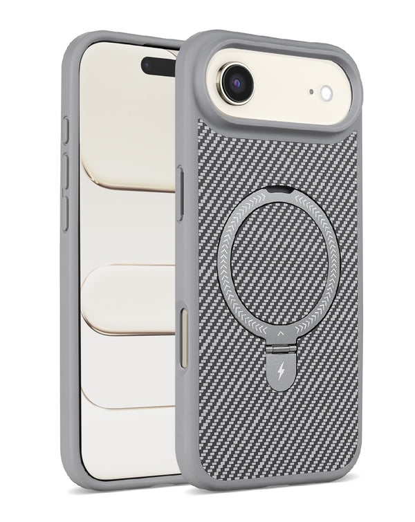 Encuentra la mejor funda con soporte magnético de fibra de carbon para tu iPhone Air en Guatemala.