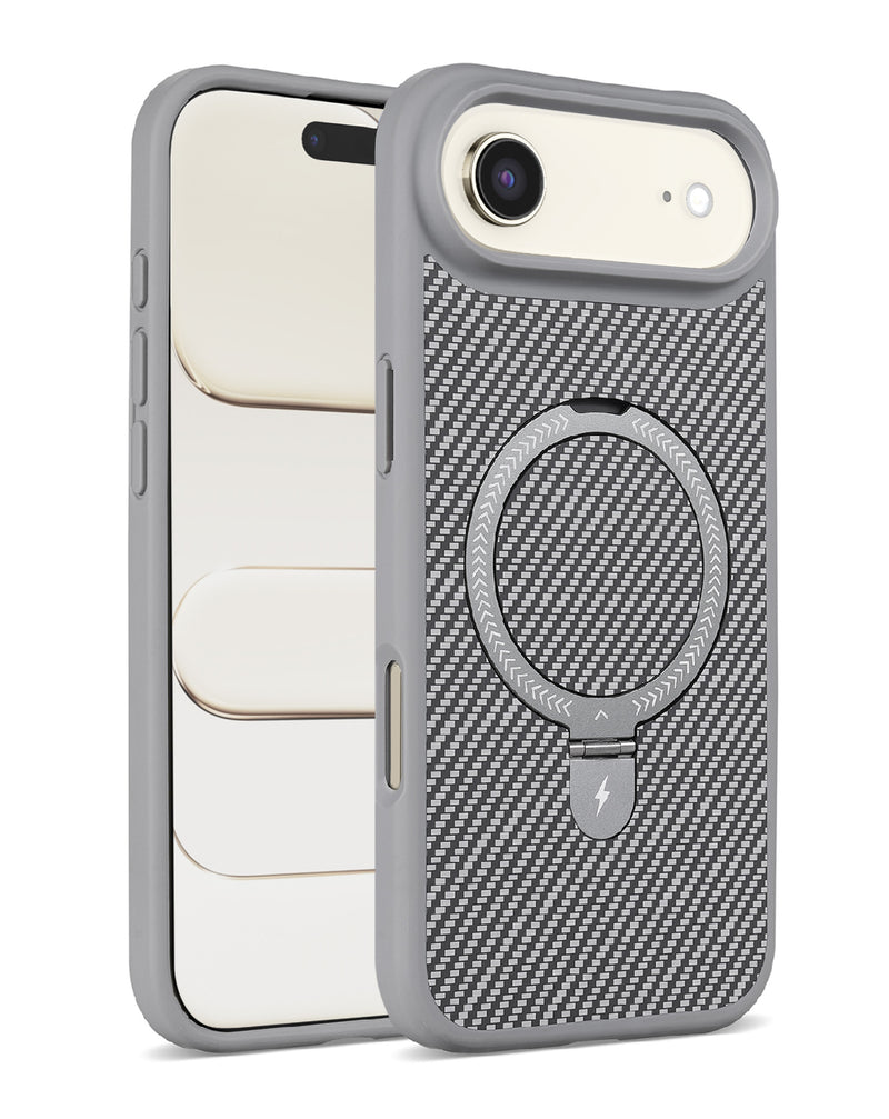 Encuentra la mejor funda con soporte magnético de fibra de carbon para tu iPhone Air en Guatemala.
