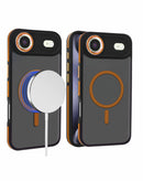 Encuentra la funda de carga inalámbrica slim antideslizante translúcida mate para iPhone Air en Guatemala.