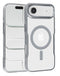 Protege tu iPhone Air con una funda magnética plateada y transparente en Guatemala.