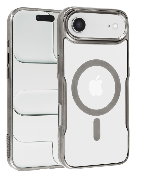 Encuentra la mejor carcasa transparente magnética TITANIUM para tu iPhone Air en Guatemala.