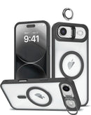 Funda magnética clara con soporte de cámara y cubierta para iPhone Air en Guatemala, mayorista de accesorios para iPhone y reparaciones.