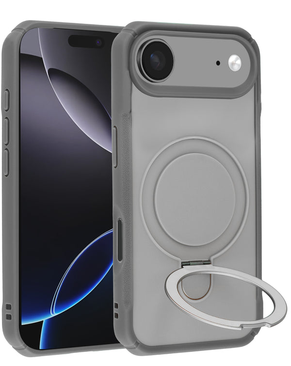 Encuentra la mejor funda antichoque con soporte magnético para iPhone Air en Guatemala en SlowBack, mayorista de accesorios con etiqueta Funda Gris.
