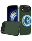 Protege tu iPhone Air con estilo y comodidad con esta funda de silicona verde que permite la carga inalámbrica, disponible en Guatemala.