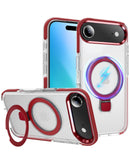 Funda transparente magnética con soporte para iPhone Air de la marca RED en Guatemala.