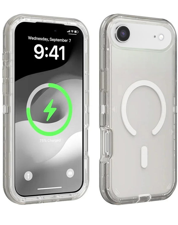 Encuentra fundas transparentes a prueba de golpes con carga inalámbrica para iPhone Air en Guatemala.