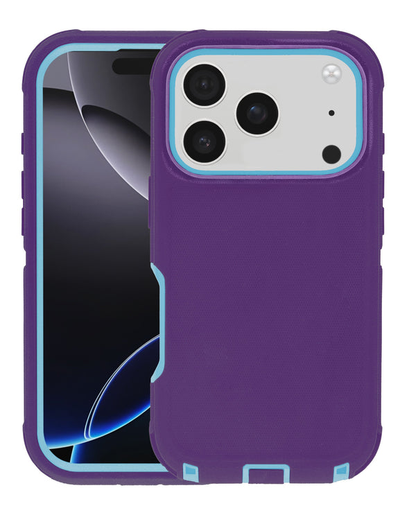 Encuentra la mejor funda heavy duty PURPLE para tu iPhone 17 Pro en Guatemala.