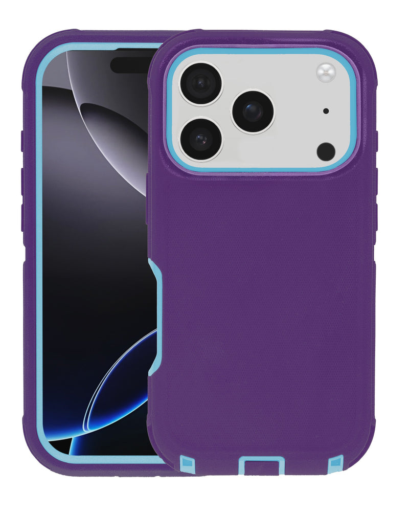 Encuentra la mejor funda heavy duty PURPLE para tu iPhone 17 Pro en Guatemala.